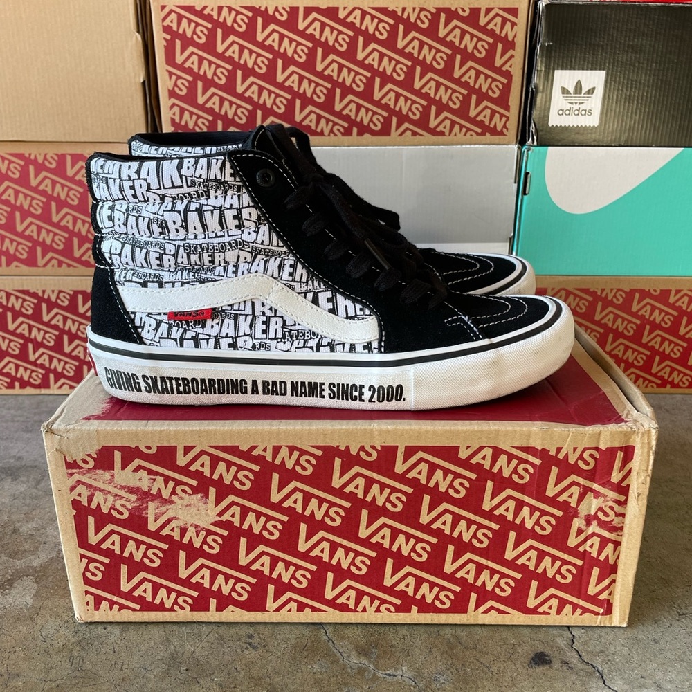 SOLD Vans Sk8-Hi Pros